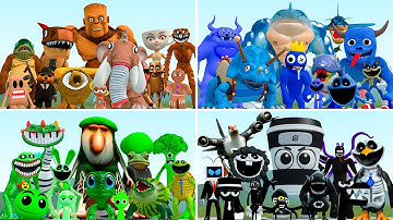 WHICH COLOR IS STRONGER? from NEW ITALIAN BRAINROT FAMILY & DINO TOY & BANBAN in Garry