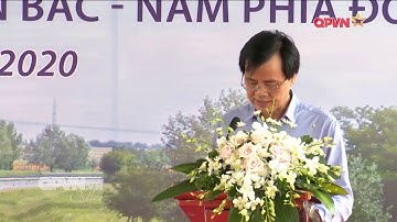 Tổng công ty XD Trường Sơn tham gia lễ triển khai thi công đường cao tốc Bắc - Nam đoạn Mai Son QL45