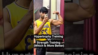 ☝🏻Hypertrophy Training vs 🏋️♀️Strength Training #explore #shorts #workout #youtube #fitness