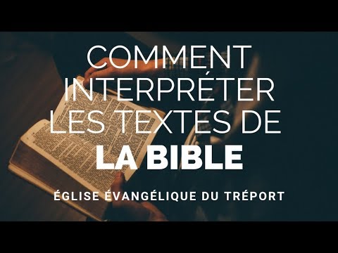 Vidéo: Quelle est l'importance du contexte dans l'interprétation et l'application de la Bible ?