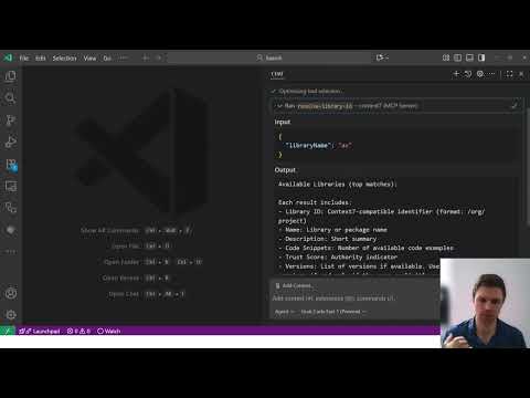 Make LLMs read the docs by using context7 MCP tool as a VS Code extension with Copilot Chat [Agent]