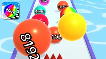Ball Run 2048 - All Levels NEW UPDATE Gameplay Level 142 to 168 Full Tablet Mobile