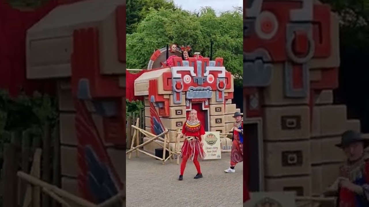 Mardi Gras entertainment at Alton Towers 