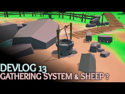 MY INDIE GAME | Gathering feature | Devlog #13