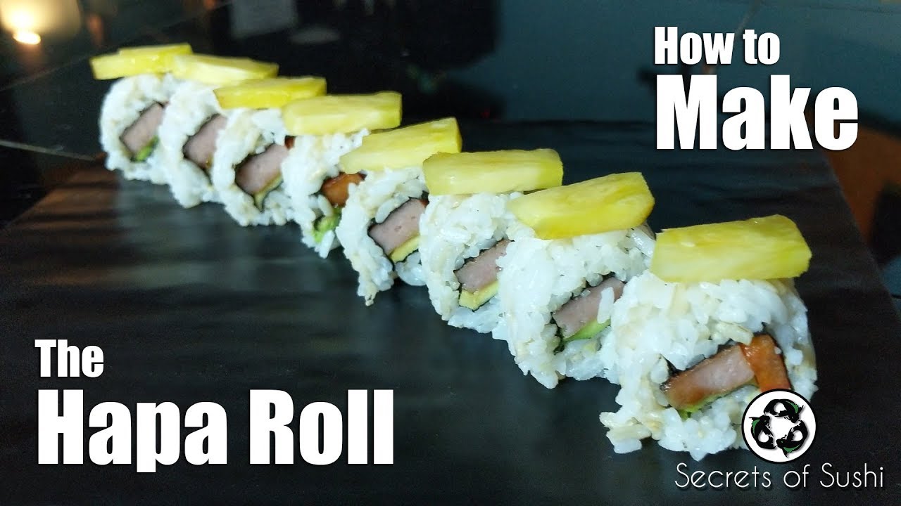 How to make Sushi - The Hapa Roll | Secrets of Sushi