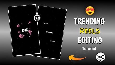 black screen status video kaise banaye | How to create black screen status video in capcut