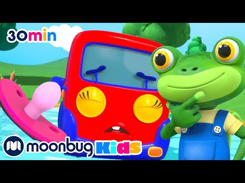 Bé Xe Tải Làm Mất Ti Giả – Gecko's Garage | Phim hoạt hình thiếu nhi | Moonbug Tiếng Việt