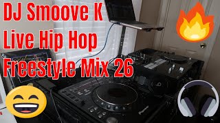 DJ Smoove K Live Hip Hop Freestyle Mix 26 (Lil Baby, Moneybagg Yo, Fetty Wap & more)