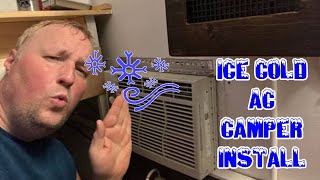 AC Air Conditioning in your CAMPER | Install a Window Unit for a Camper Trailer / Pop-up Stay Cool