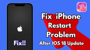 How Fix iPhone Keeps Restarting Automatically After Ios 18 Update ! Fix iPhone Restarting Issue