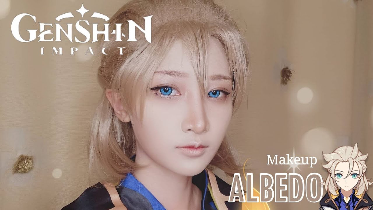 Albedo​ [ Genshin impact ]​ Makeup​ by Irene01​