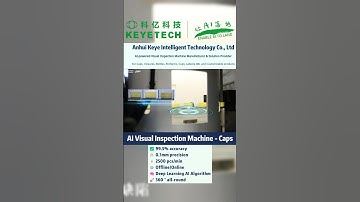 🔥👀𝗛𝗼𝘄 𝗔𝗜 𝗶𝗻𝘀𝗽𝗲𝗰𝘁 𝗰𝗮𝗽𝘀?🔍𝗞𝗘𝗬𝗘𝗧𝗘𝗖𝗛 𝗔𝗜 𝗩𝗶𝘀𝘂𝗮𝗹 𝗜𝗻𝘀𝗽𝗲𝗰𝘁𝗶𝗼𝗻 𝗠𝗮𝗰𝗵𝗶𝗻𝗲 𝗧𝗲𝗹𝗹 𝗬𝗼𝘂! #ai #china #machine #factory