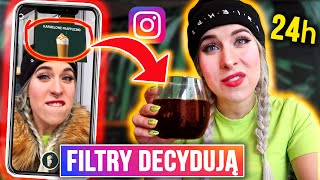 FILTRY Z INSTAGRAMA decydują o MOIM DNIU 😱 Instagram mnie kontroluje! | Agnieszka Grzelak Vlog