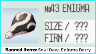 Enigma Berry: Pokémon’s Other Banned Item