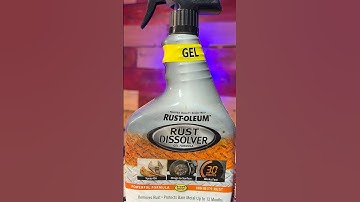 30min Guaranteed Rust Remover: Rust-Oleum