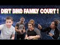 FAMILY REACTS TO MY DIRT BIKE CRASH ! | BRAAP VLOGS