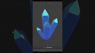 Blender Crystal modeling