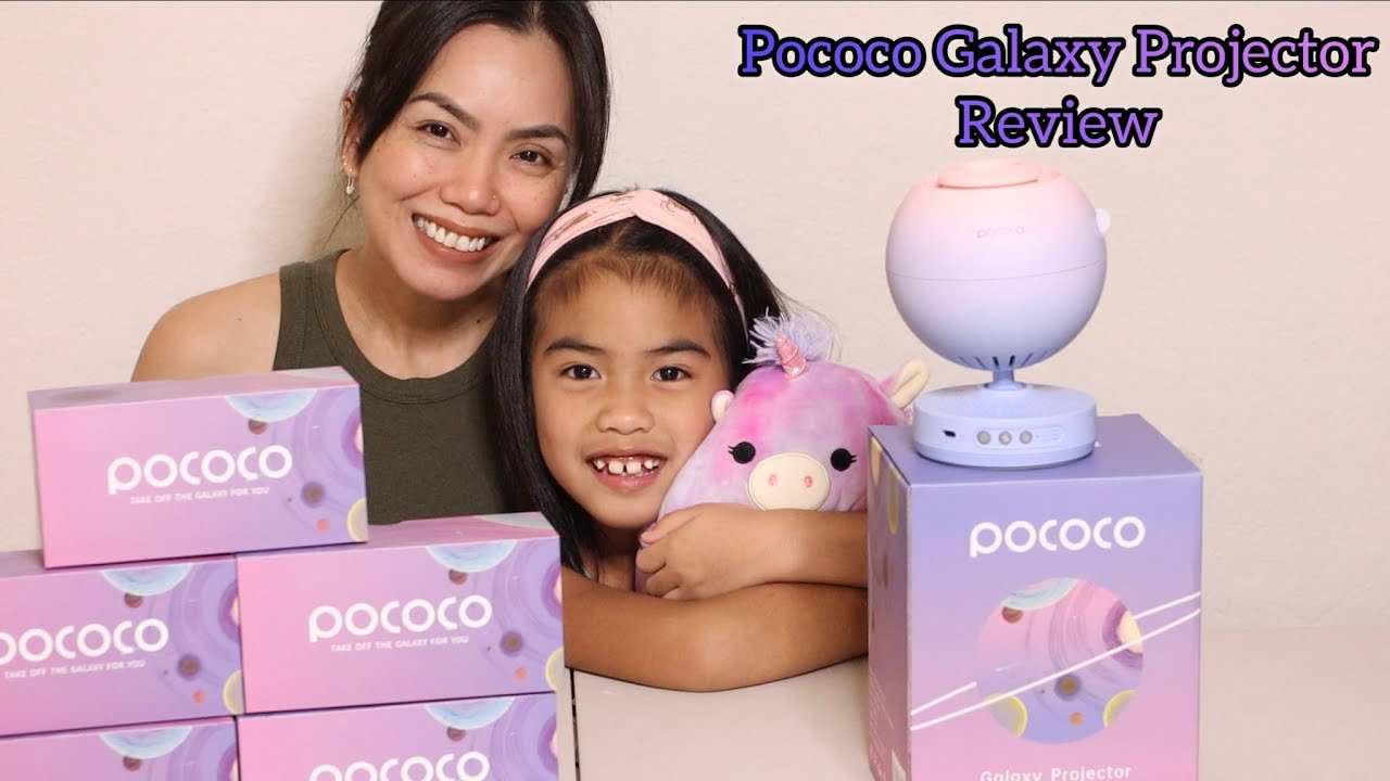 POCOCO GALAXY PROJECTOR UNBOXING/REVIEW 