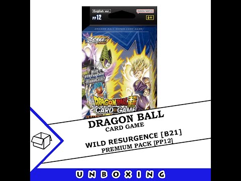 Dragon Ball Super card game - Wild Resurgence Premium Pack: PP12