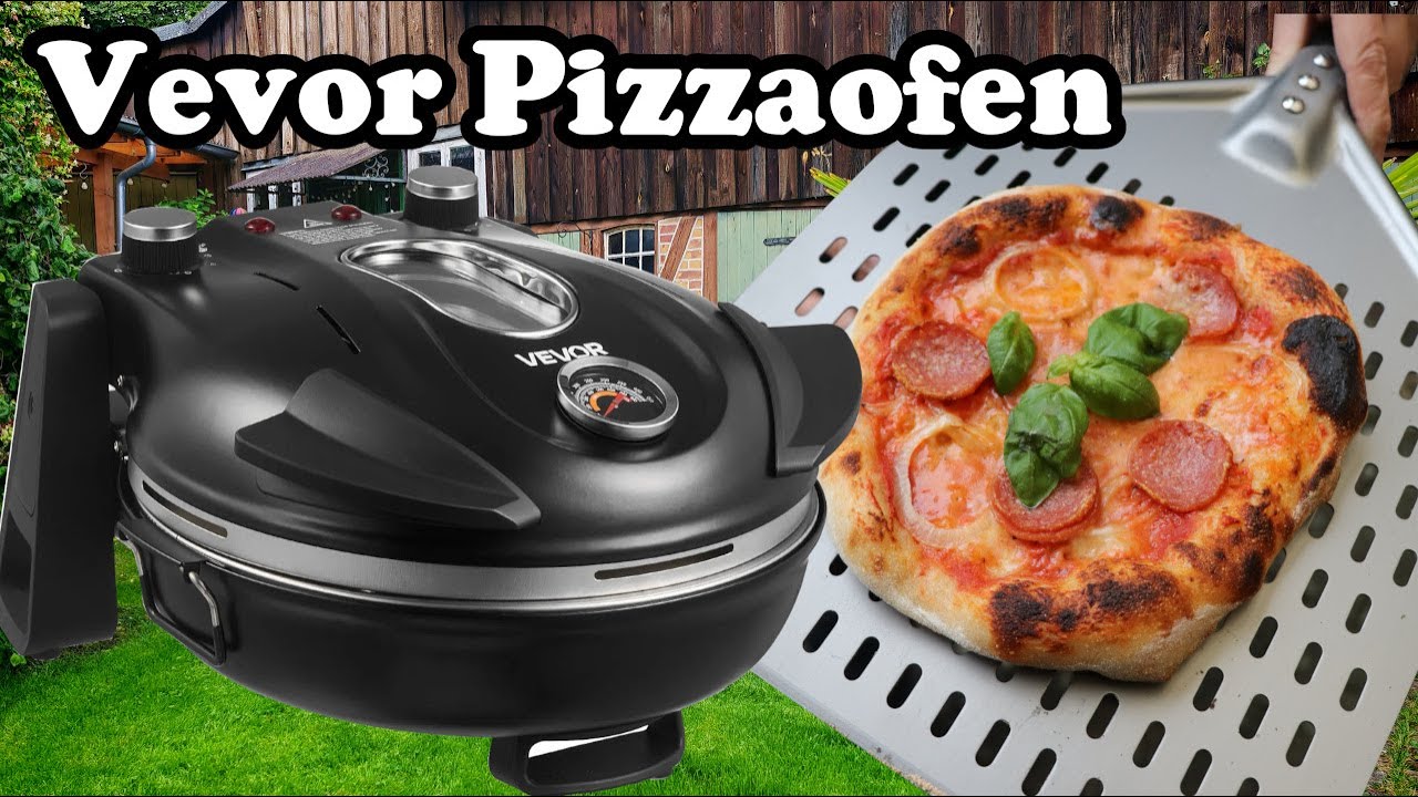 Pizzaofen für Küche, Balkon und Garten - Test des elektrischen Pizzaofen von Vevor
