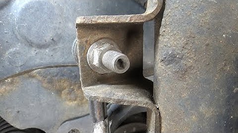 Rusted sway bar link nut removal (when replacing a strut assembly)