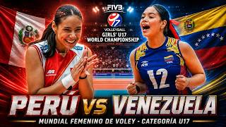 PERÚ vs VENEZUELA💥EN VIVO💥POR EL 12° LUGAR💥MUNDIAL FEMENINO CATEGORIA U17 2026💥REACCIÓN
