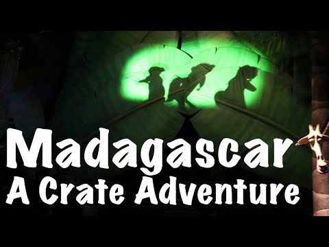 Universal Studios Singapore Ride : Madagascar - A Crate Adventure