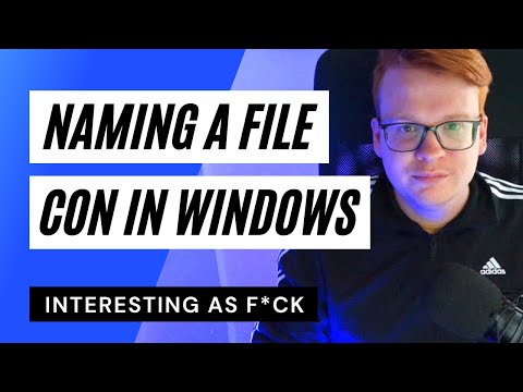 How Device Drivers Work | Why You Can't Name A File CON in Windows 10