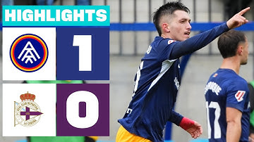 FC ANDORRA 1 - 0 RC DEPORTIVO | RESUMEN LALIGA HYPERMOTION
