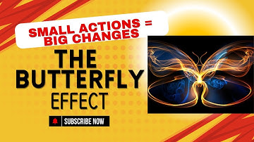 The Butterfly Effect - Small Actions=Big Changes #butterflyeffect @Officegladiator #action