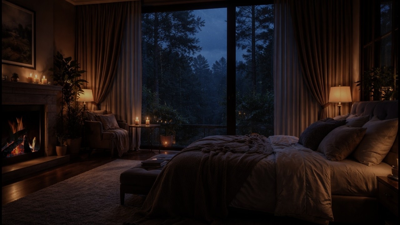 Rain and Thunderstorm Sounds for Sleep 🌧️ 3 Hours | SLEEP & RELAXATION |