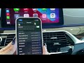 How to:  Connect iPhone to BMW + Switch to Apple CarPlay + Delete a Device