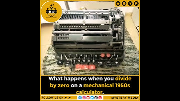 Breaking the Rules: What Really Happens When You Divide by Zero on an Old Calculator