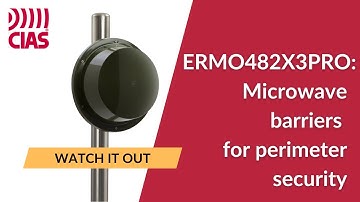 ERMO 482X3 PRO: Microwave barriers for perimeter security (EN)