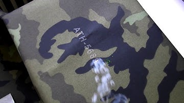 Automator laser marking on textiles