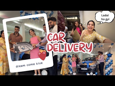 Car delivery day | dream come true | @BHAVIKA SHARMA | #dream #bmw #fun