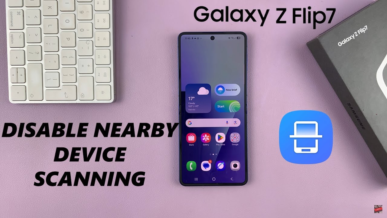 How To Turn OFF Nearby Device Scanning On Samsung Galaxy Z Flip 7