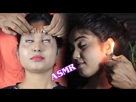 Multiple Tingles Of ASMR Massage With Ear Cleaning and  Neck Crack | Ear Crack | Ear Fingering