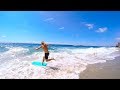 Skimboard sur un boogie board  maximiser le plaisir dans bad waves