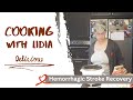 Cooking with lidia   hemorrhagic stroke recovery