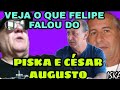 Saiba Tudo que FELIPE Falou do PISKA e CESAR AUGUSTO como Produtores Arranjadores e COMPOSITORES