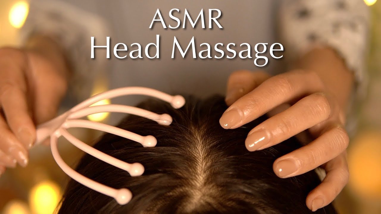 ASMR Girl Soothes Your Stress Massage to Melt Away Your Day Gentle Hair ...