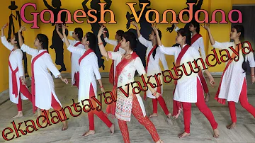 ##Ganesh Vandana Dance (ekadantaya vakratundaya) Choreographed by Manish sir MLZS ARA.