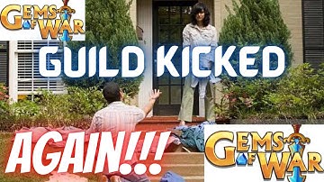 I got KICKED out of my GUILD again!!! / Gems of War 2022 New New account playthrough part 10