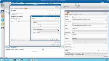 How to use "On specific statement output" in a Control-M job definition