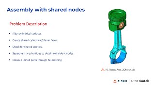 SimLab - Assembly with shared nodes