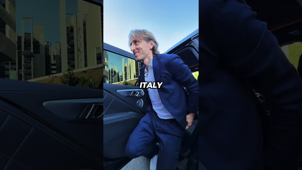 Why Modri Wore His Old Real Madrid Suit To Sign With Milan 
