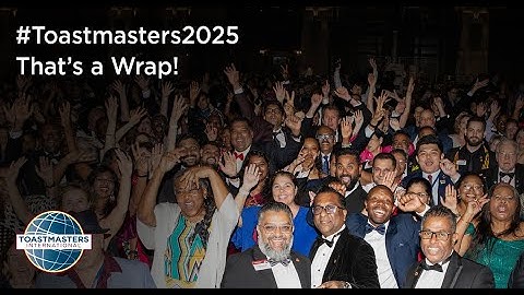 #Toastmasters2025: That