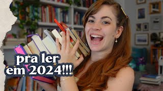 lista de 12 livros pra ler em 2024