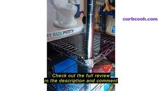 Celebrity Review JSP Manufacturing 1" Diameter Post Wire Shelf Clips Shelving Split Sleeves Lock Metal Rack Lo Wealth